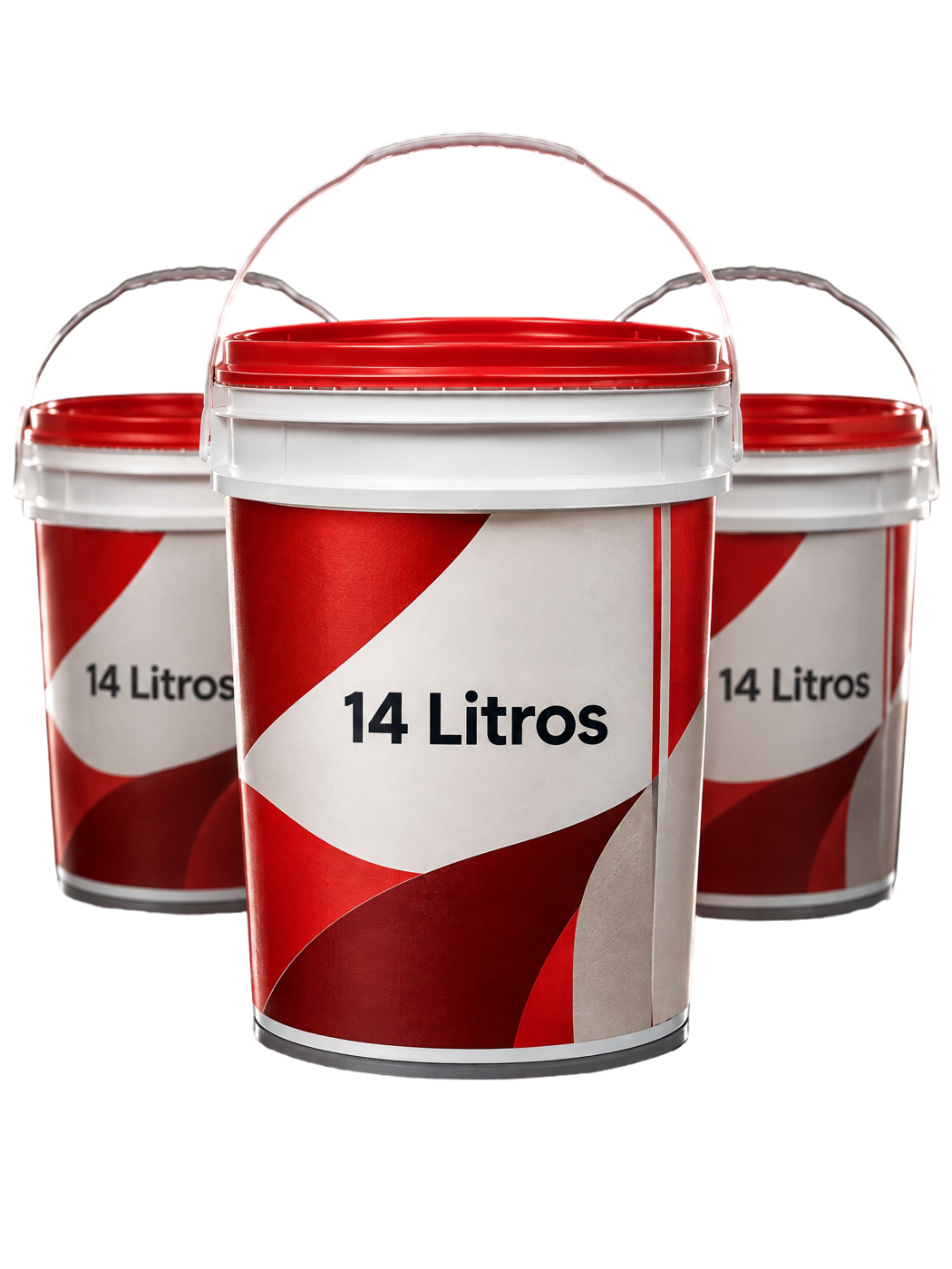 Baldes industriais de 14L da X1 Embalagens